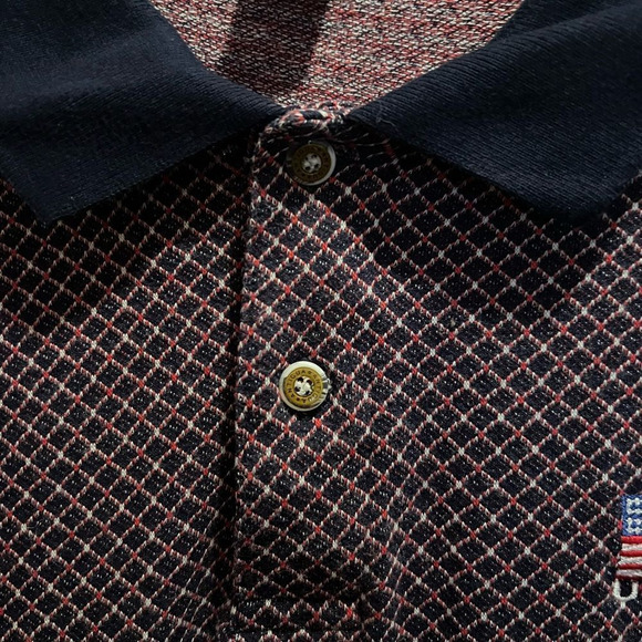 Vintage Antigua USA 1996 Flag Golf Shirt - Picture 4 of 7